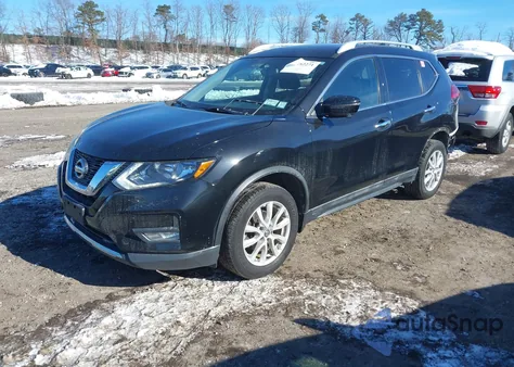 2017 Nissan Rogue Sv z USA, uszkodzony, nr VIN 5N1AT2MV8HC778890